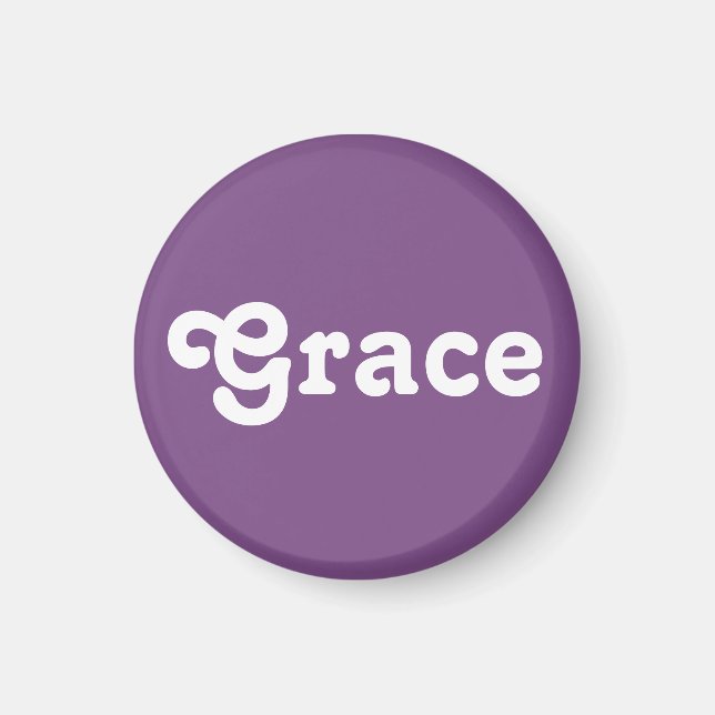 Aimant Grace de l'aimant (Devant)