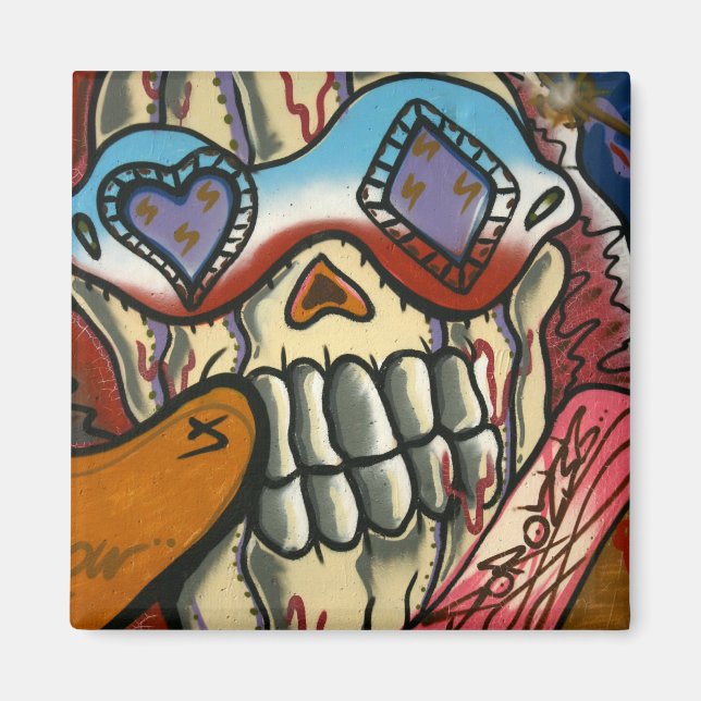 Aimant graffiti de Taïwan, Taipei, Taïwan (Devant)