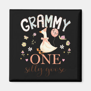 Aimant Grammy One Silly Goose 1ère œuvre d'art graphique