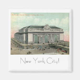Aimant Grand Central Terminal Station, New York City Vint
