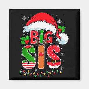 Aimant Grand chapeau de Noël de Sœur aînée Nouvelle annon