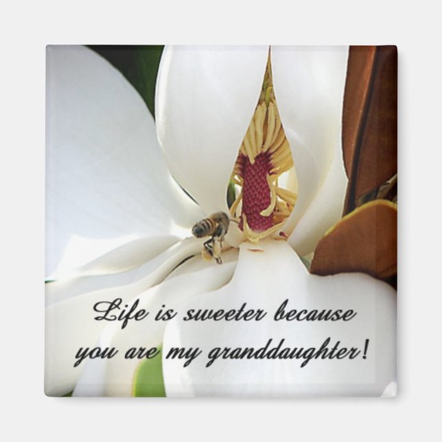 Aimant Grand-fille Amour (Devant)