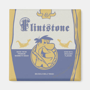 Aimant Grand lavage audacieux de ventre de Fred Flintston