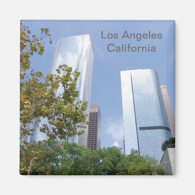 Aimant Grand Los Angeles Downtown Magnet! (Devant)