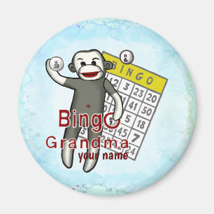 Aimant Grand-mère de Bingo