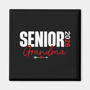 Aimant grand-mère senior de la promotion 2026 diplômée en