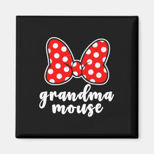 Aimant Grand-mère Souris Famille Vacances - Amusant Grand