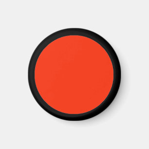 Aimant Grand morceau noir magnétique de jeu du rouge