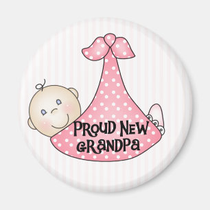 Aimant Grand-papa fier de bébé