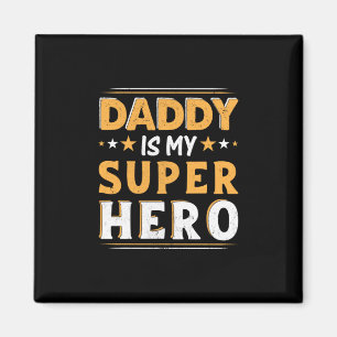 Aimant Grand-père Cadeau   Papa Est Mon Super Héros