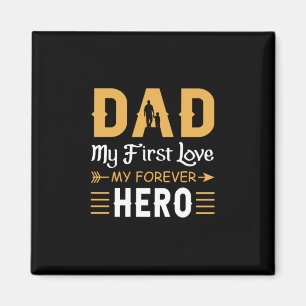 Aimant Grand-père Cadeau   Papa Mon héros de l'éternel