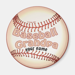 Aimant Grand-père du baseball