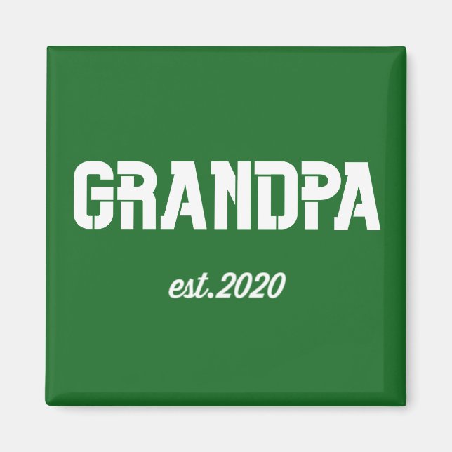 Aimant +Grand-père est. 2020 (Devant)