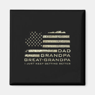 Aimant Grand-père grand-père Fête des pères petits-enfant
