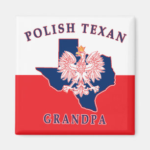 Aimant Grand-père texan polonais