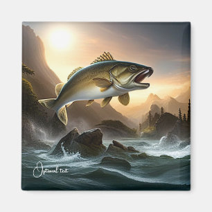 Aimant Grand Poisson dans les Rapides