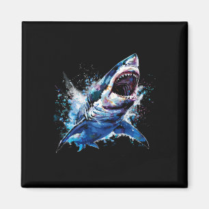 Aimant Grand requin blanc Scuby Plongée Pêche Amateur de 