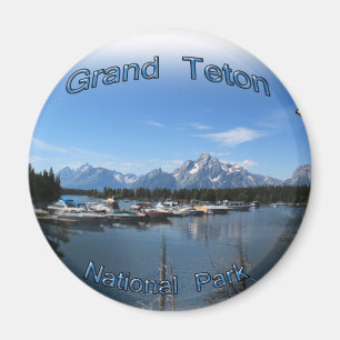Aimant Grand Teton, États-Unis, parc national du Montana