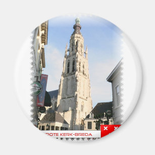 Aimant Grande église, Breda, Pays-Bas