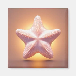 Aimant Grande étoile de mer rose