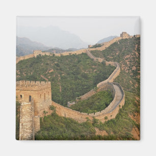 Aimant Grande Muraille de Chine à Jinshanling, Chine, As