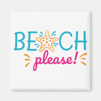 Aimant Grande plage S'il vous plaît
