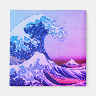 Aimant Grande vague au large de Kanagawa & Art japonais /