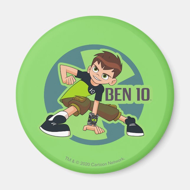 Aimant Graphique de Ben Tennyson Omnitrix (Devant)