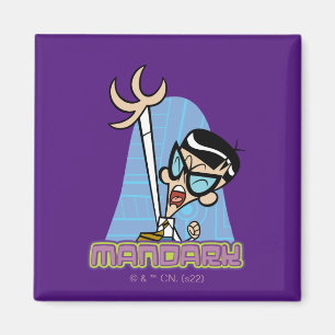 Aimant Graphique Nom de caractère Mandark