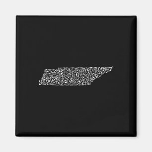 Aimant Graphique Tennessee Amérique en détresse Trump pis