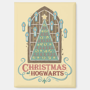 Aimant Graphisme de cookie à HOGWARTS™ pour Noël