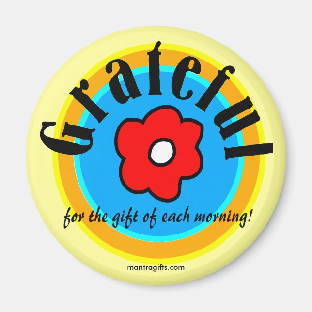 Aimant Gratitude (Devant)