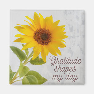 Aimant Gratitude façonne ma journée Citation positive Tou
