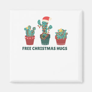 Aimant Gratuit Enceintes de Noël Funny Cactus Plantes