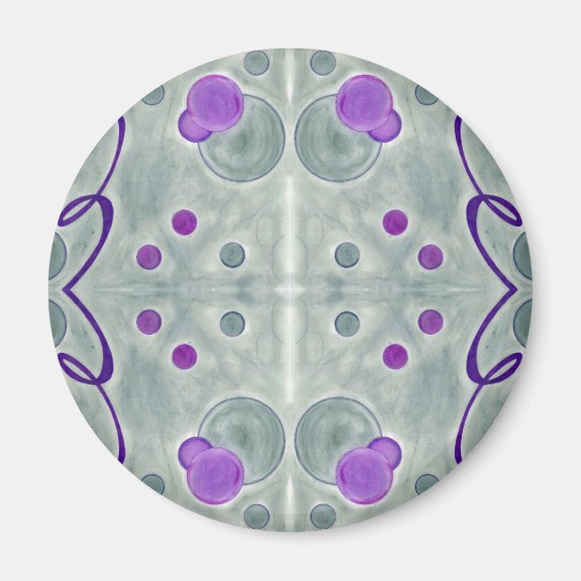 Aimant Gray Globes (Devant)