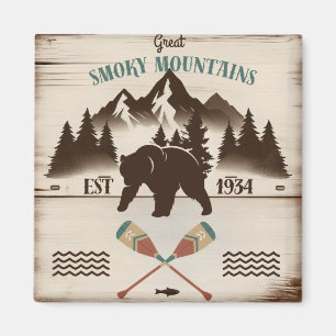 Aimant Great Smoky Mountains, TN ours