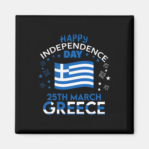 Aimant Grèce 203e Jour de l'Indépendance Fierté grecque G