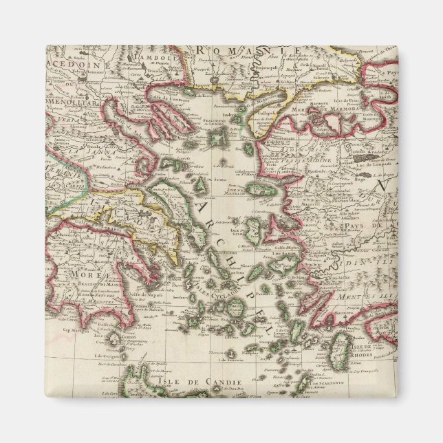 Aimant Grèce et Turquie (Devant)