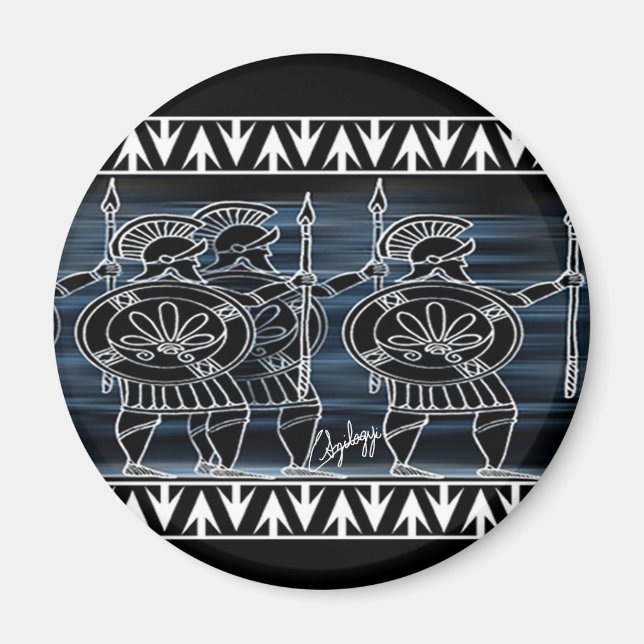 Aimant Greek Black Figure (Devant)