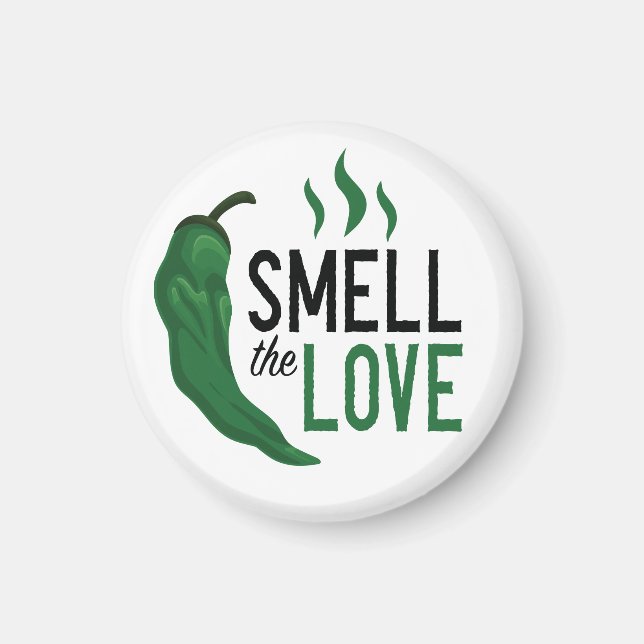Aimant Green Chili Smell the Love (Devant)