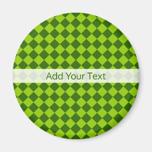 Aimant Green Combination Diamond Motif par STaylor