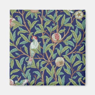Aimant Grenade et Petit Oiseau, William Morris