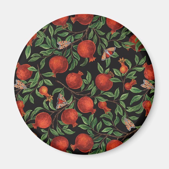 Aimant Grenades et papillons Bella (Devant)