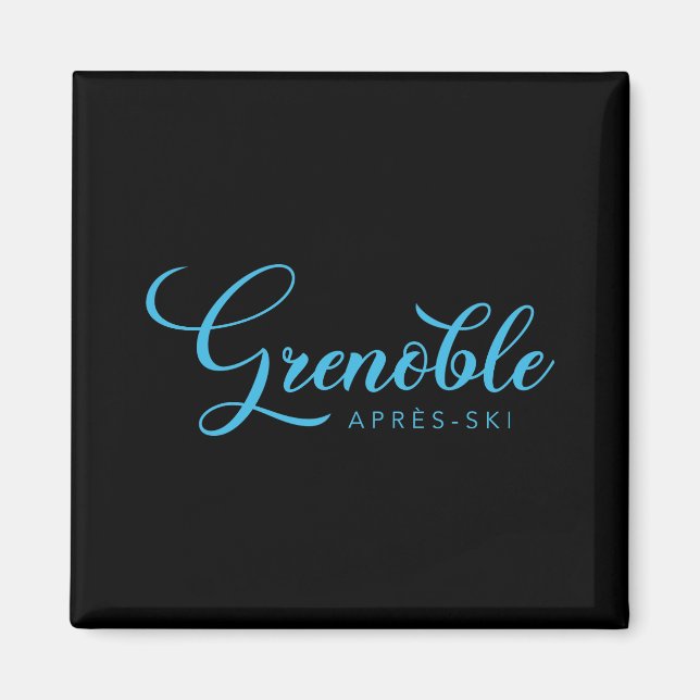 Aimant GRENOBLE Apres-Ski (Devant)