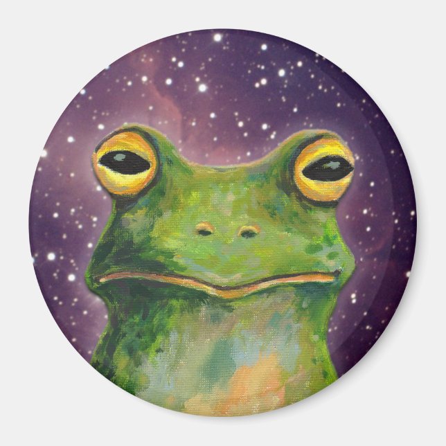 Aimant Grenouille de l'espace (Devant)