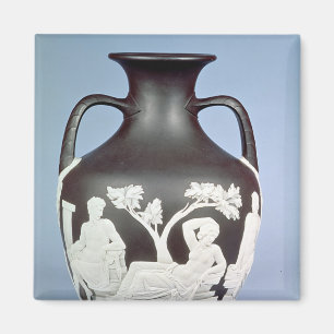 Aimant Grès, copie du vase de Portland