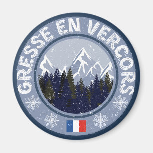 Aimant Gresse en Vercors Station de ski