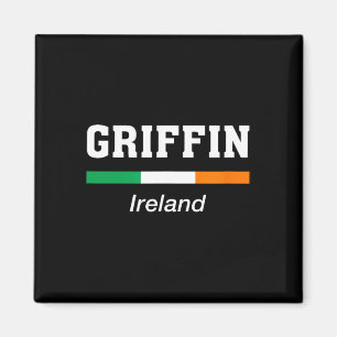 Aimant Griffin Nom de famille irlandais Saint Patrick Irl
