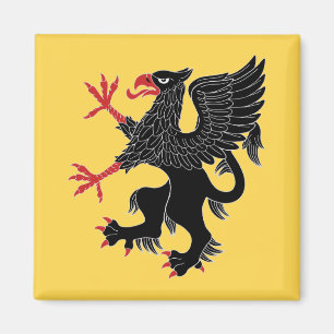 Aimant Griffin Rampant Sable