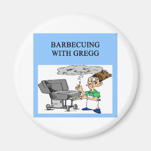 Aimant griller tout entier avec le gregg